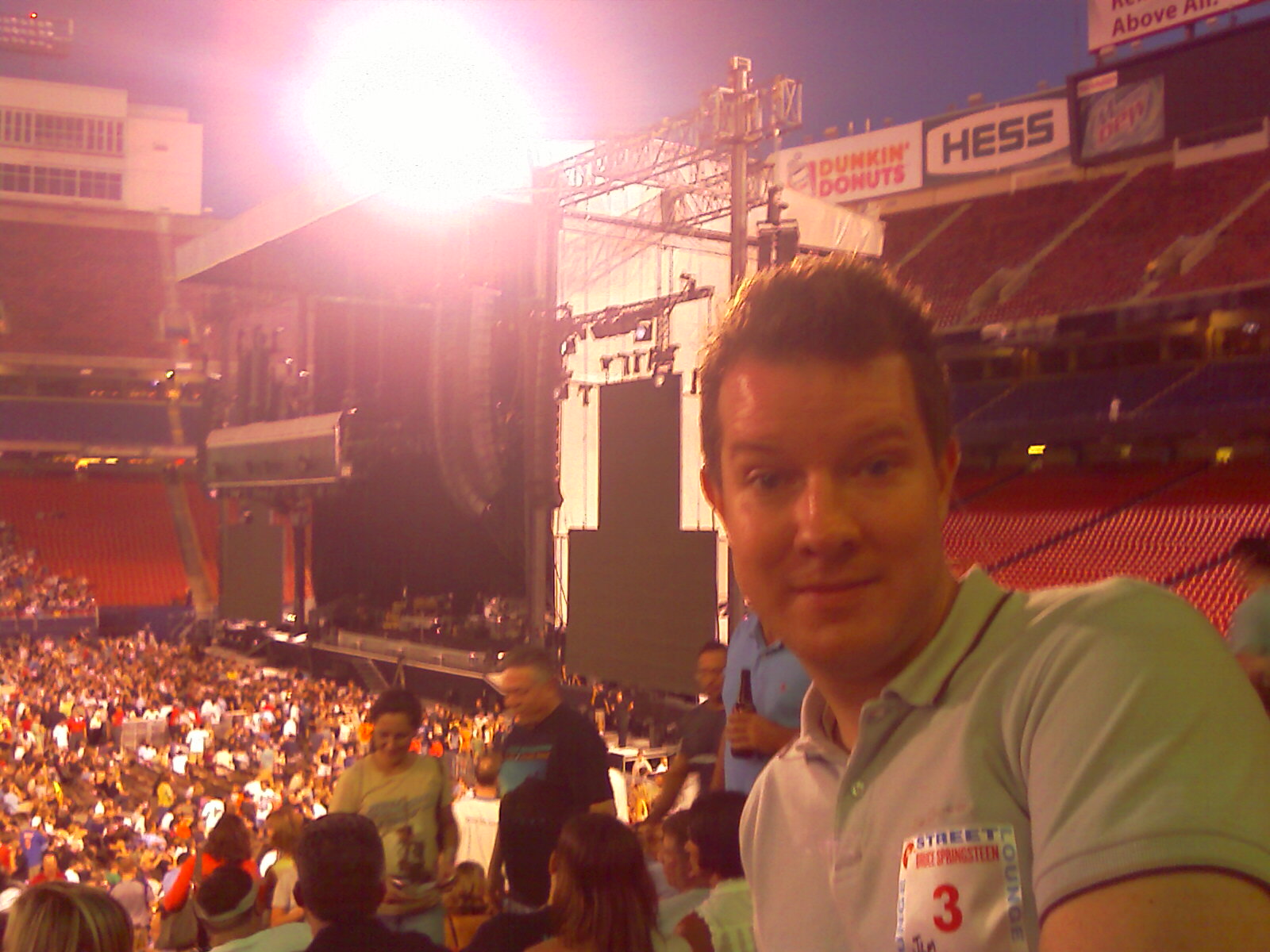 Me, The Meadowlands, and Bruce’s Stage