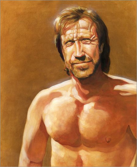 Chuck Norris got to third base with Katrina.