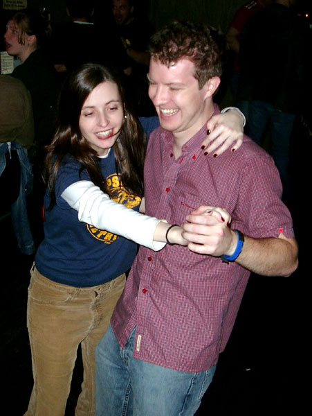 Colleen and I danced it