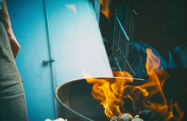 Let me stand next to your fire