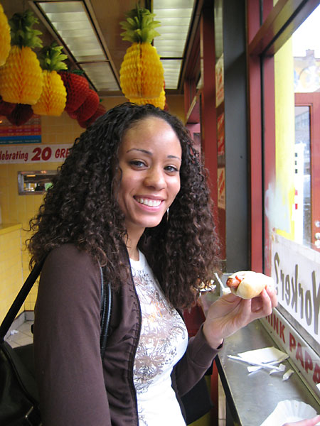 Hotdog! We got third place.