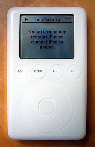 iPod’s Achilles Heel