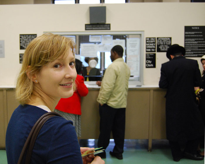 Getting Our Marriage License