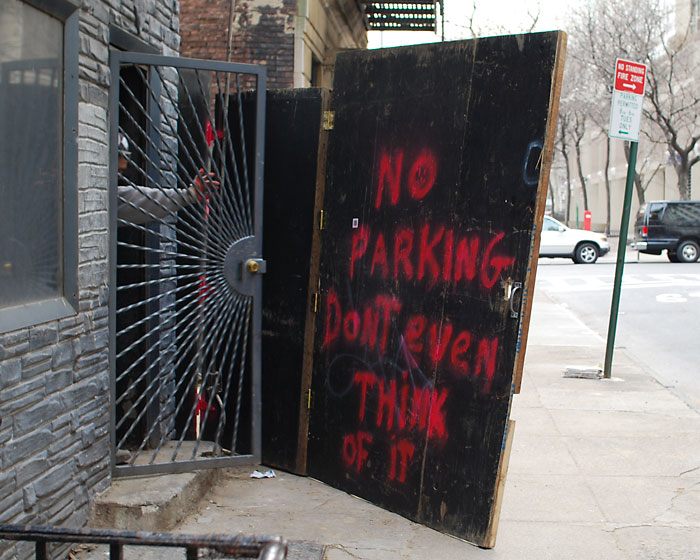 No Parking At The Haunted House