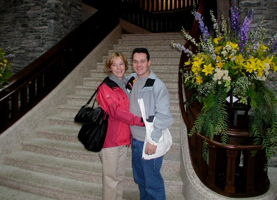 Dan and Kelly at Banf.