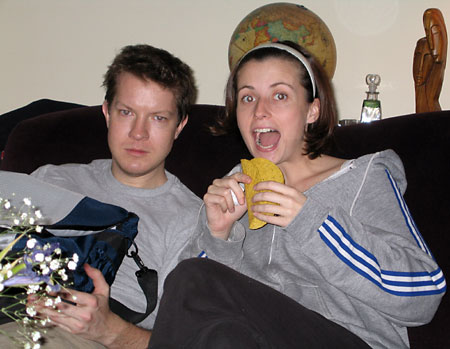 I’m hungry. Let’s get a taco.